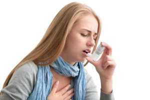 An asthma attack can be triggered by VOCs