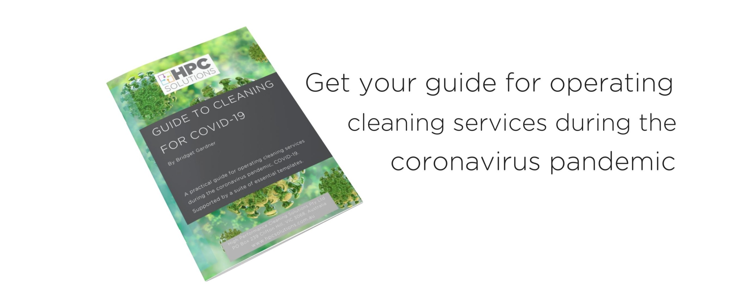 The Guide to Cleaning for COVID-19